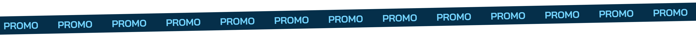 Promo Horizontal Line